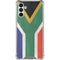 South Africa Flag Distressed Galaxy A13 5G Clear Case